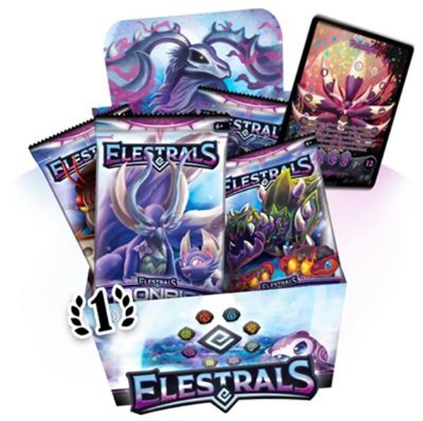 Elestrals Tcg: Moonrise Booster Display  Box Med 36 Pakker