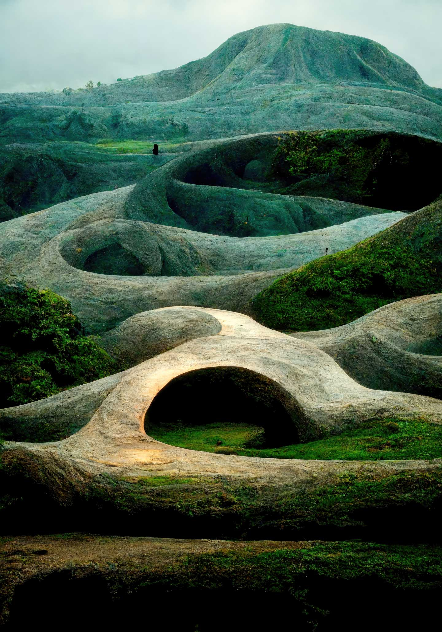 Ethereal Geographies V1 – Yoma Emptylands Kunsttryk Udsalg