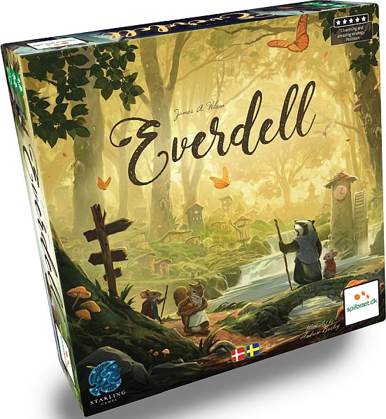 Everdell Dansk Board Game