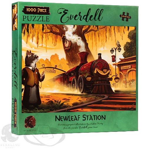 Everdell: Newleaf Station Puzzle  1000 Pieces