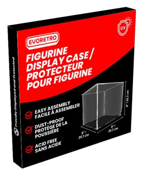 Evoretro Acrylic Case Akrylkasse Modular Display Case 25cm