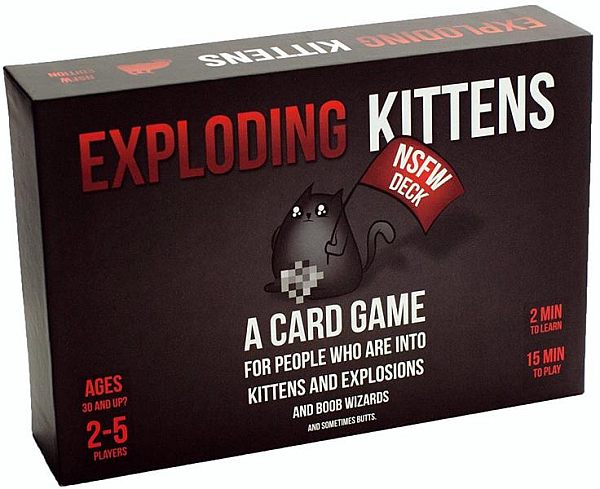 Exploding Kittens  Engelsk  Nsfw Edition  Explicit Content