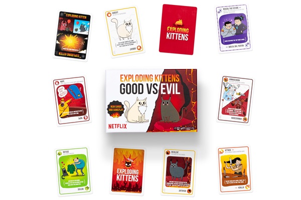 Exploding Kittens Good   Evil  Standalone   Dansk