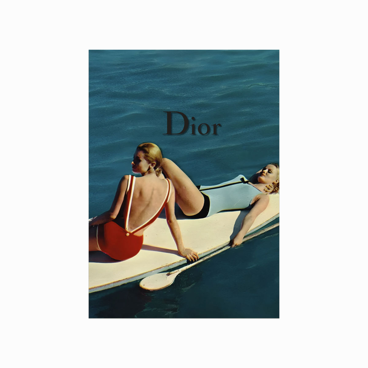 Dior Solbrun Plakat – Elegant Kunst til Dit Hjem!