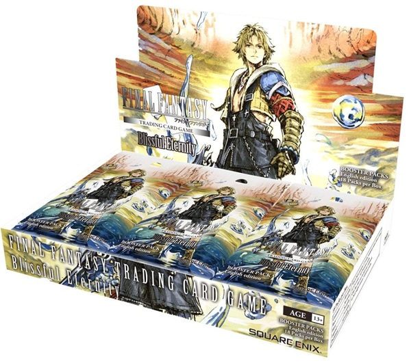 Final Fantasy Tcg Blissful Eternity Booster Display  Box Med 18 Pakker