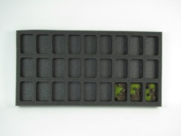 Flames   War 27 Troop Foam Tray  Fow  15 5w   8l   1h