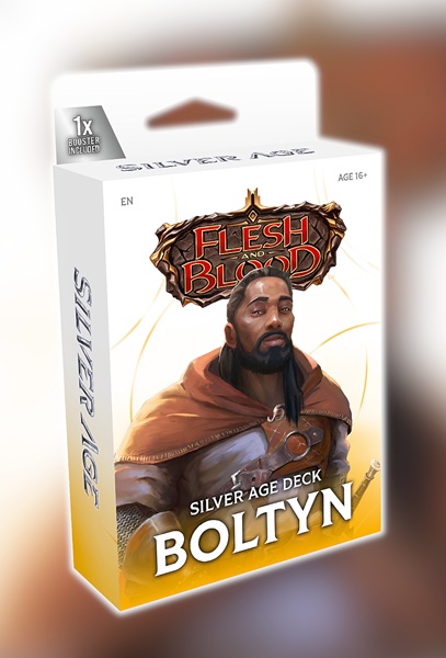 Flesh And Blood Tcg: Silver Age Chapter  : Deck: Boltyn  Light Warrior