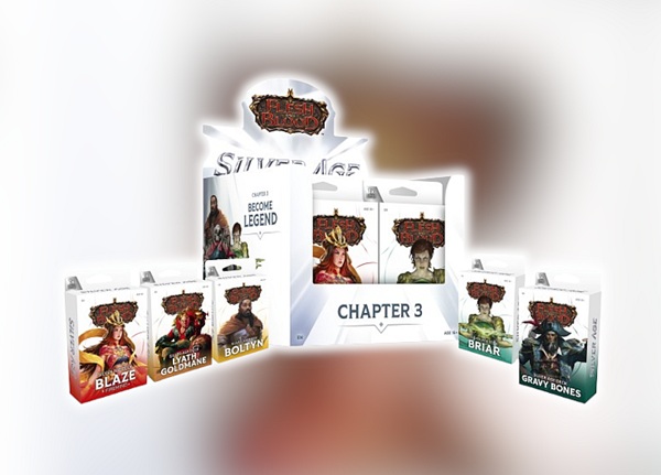 Flesh And Blood Tcg: Silver Age Chapter  : Deck Display  10 Decks