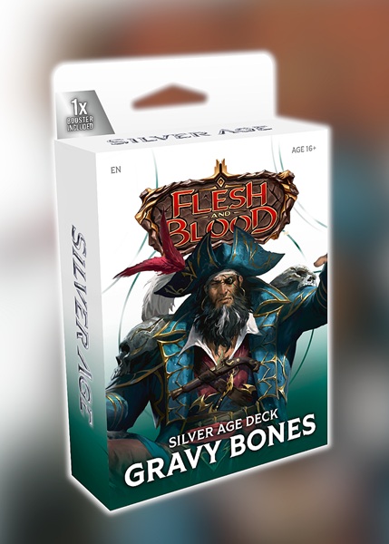 Flesh And Blood Tcg: Silver Age Chapter  : Deck: Gravy Bones  Pirate Necromancer