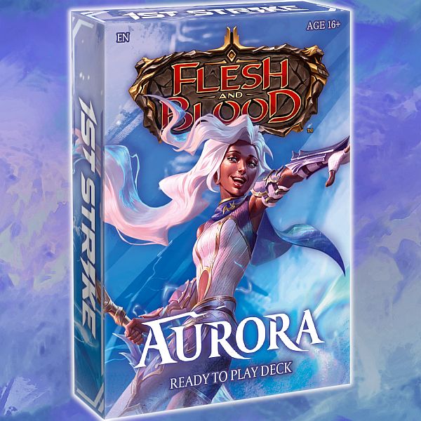 Flesh And Blood TCG: 1st Strike Blitz Deck - Aurora Runeblade
