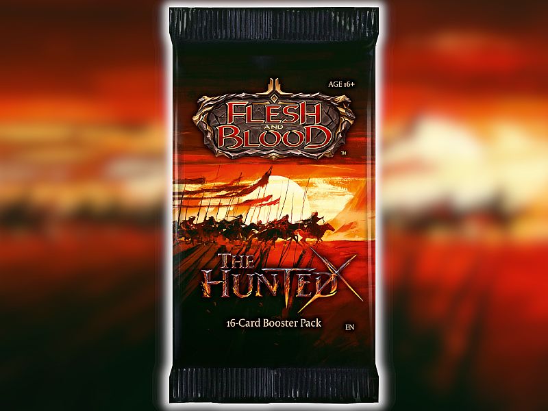 Flesh And Blood Tcg: The Hunted Booster Pack