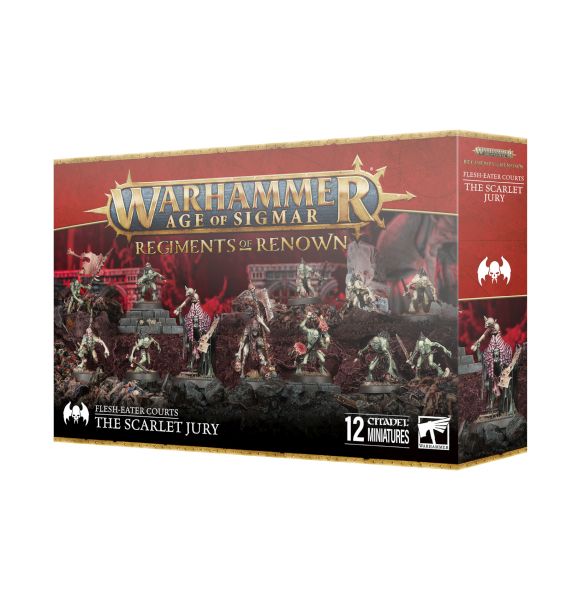 Flesh-eater Courts Regiments   Renown: The Scarlet Jury 99120207192