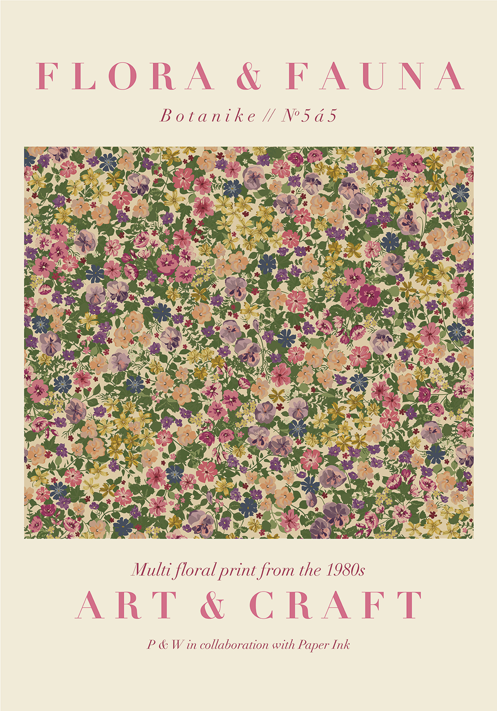 Vintage Blomsterplakat – Skab Hygge i Dit Hjem
