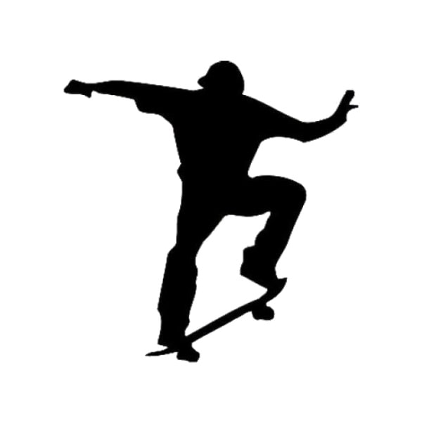 Sej Skater Wallsticker – Cool Dekoration til Drengeværelset