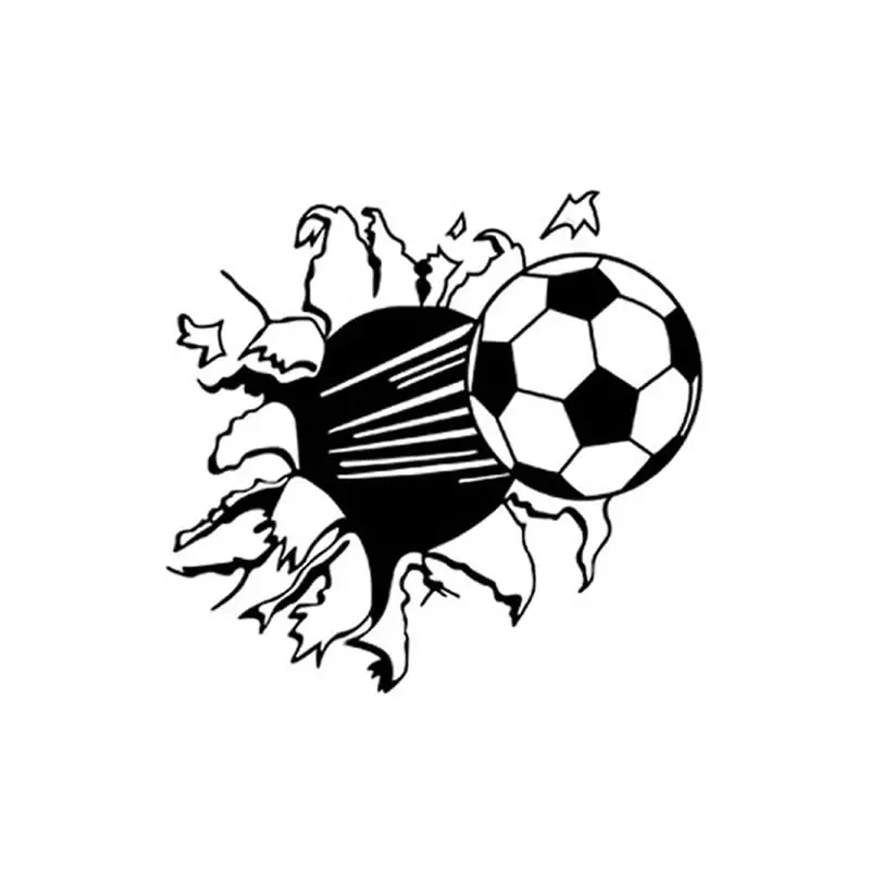 Fodbold Vægklistermærke – Sportstemning til Dit Rum!