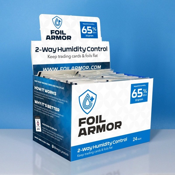 Foil Armor 33 Gram Humidity Control Pack: Retail Display  24 Packs