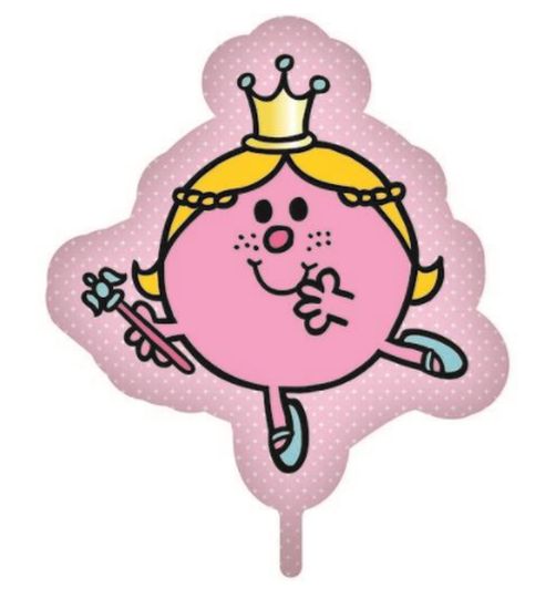 Helium Folieballon: Little Miss Princess - Festpynt i topkvalitet