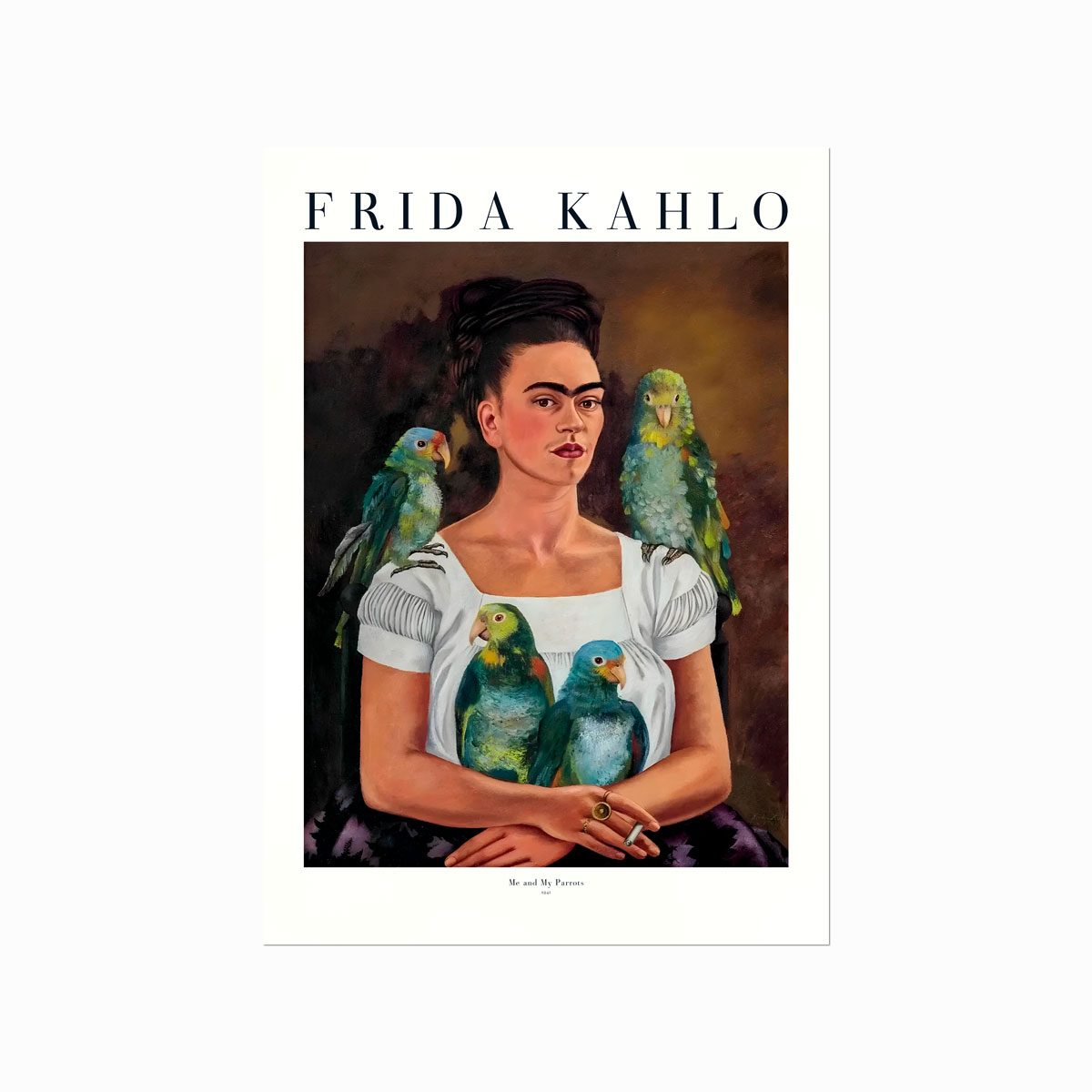 Frida Kahlo    And   Parrots