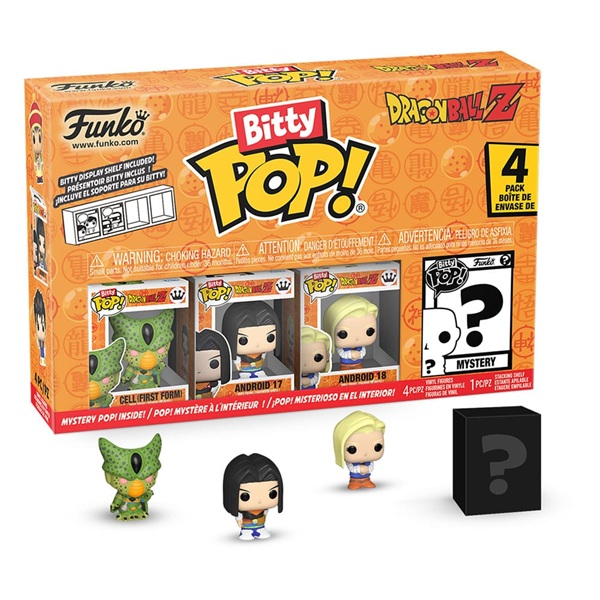 Funko Pocket Pop: Dragon Ball Bitty Series Vinyl Figure -pack 5cm