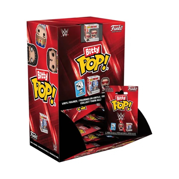 Funko Pocket Pop: Wwe Bitty Random Tilf 195 166 Ldig Vinyl Mini Figure   5cm    Stk