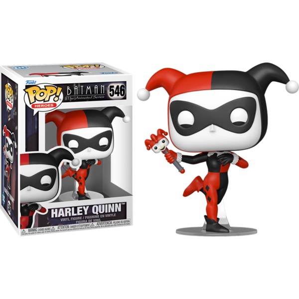 Funko Pop: Batman: The Animated Series Harley Quinn 546 Heroes Vinyl Figure 9cm