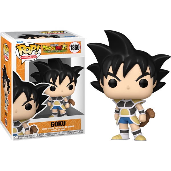 Funko Pop: Dragon Ball Super Goku Kid Saiyan Armor 1860 Animation Vinyl Figure 9cm