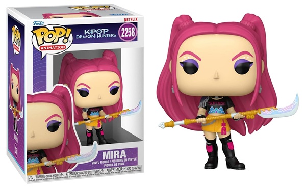Funko Pop: Kpop Demon Hunters Mira 2258 Animation Vinyl Figure 9cm