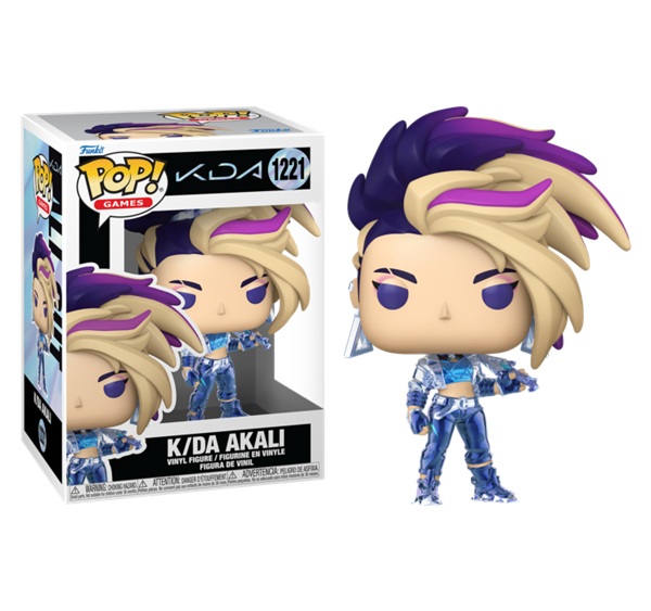 Funko Pop: League Legends Akali 1221 Games Vinyl Figure 9cm