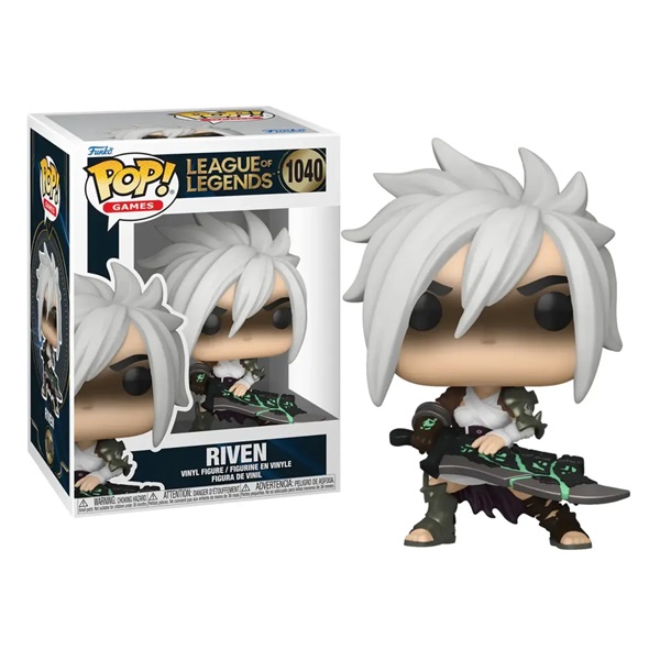 Funko Pop: League   Legends Riven With Broken Blade  1040 Games Vinyl Figure 9cm