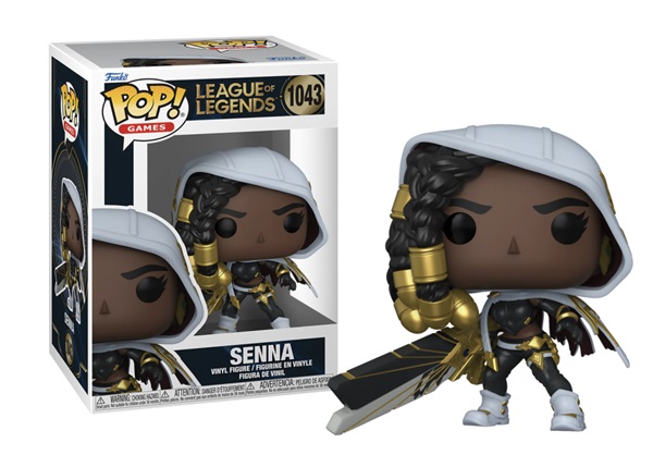 Funko Pop: League   Legends Senna  1043 Games Vinyl Figure 9cm