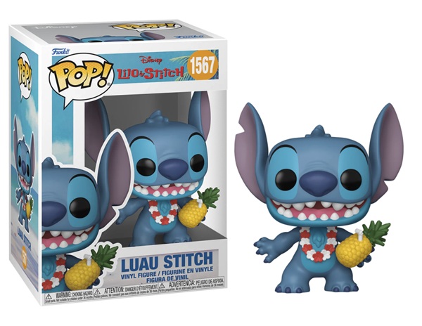 Funko Pop: Lilo Stitch Luau Stitch 1567 Vinyl Figure 9cm