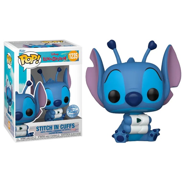 Funko Pop: Lilo Stitch Stitch Cuffs 1235 Vinyl Figure 9cm