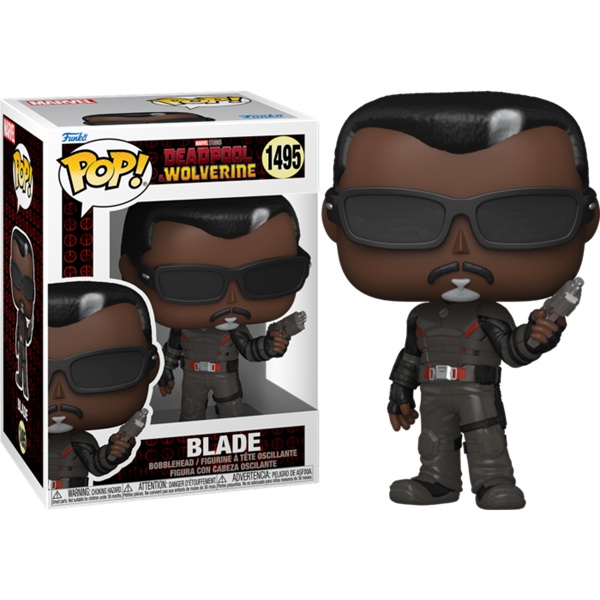 Funko Pop: Marvel Deadpool Wolverine Blade 1495 Vinyl Figure 9cm