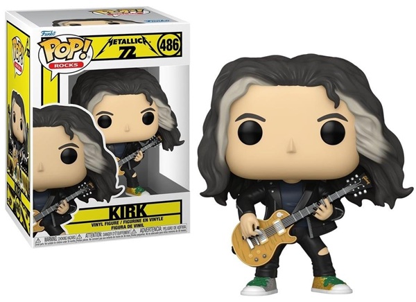 Funko Pop: Metallica Kirk 72 Seasons 486 Vinyl Figure 9cm