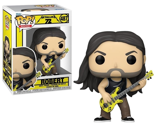 Funko Pop: Metallica Robert 72 Seasons 487 Vinyl Figure 9cm
