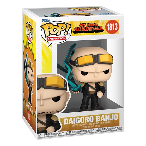 Funko Pop: Hero Academia Daigoro Banjo Blackwhip Exclusive 1813 Vinyl Figure 9cm