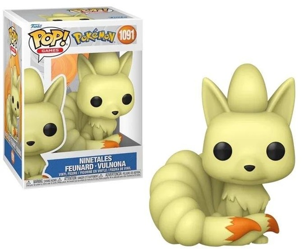 Funko Pop: Pokemon Ninetales 1091 Games Vinyl Figure 9cm