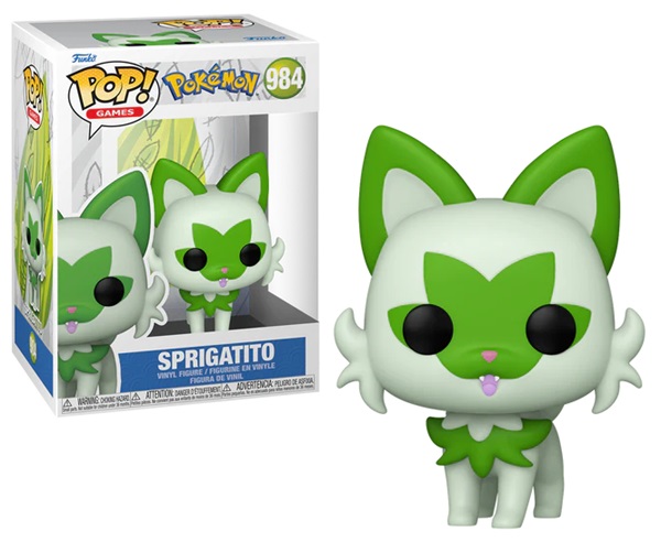 Funko Pop: Pokemon Sprigatito Figur 9 cm - Fantastisk Tilbud!