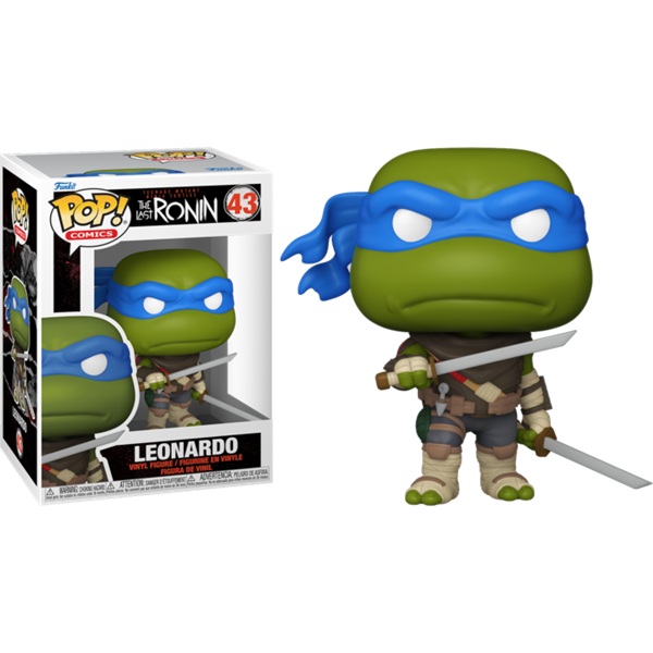 Funko Pop: Teenage Mutant Ninja Turtles The Last Ronin Leonardo 43 Vinyl Figure 9cm