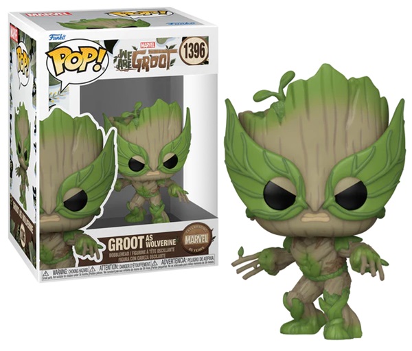 Funko Pop: We Are Groot - Groot som Wolverine Figur 9cm