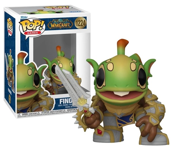 Funko Pop: World Warcraft Finduin Murloc Cosplay 1224 Games Vinyl Figure 9cm