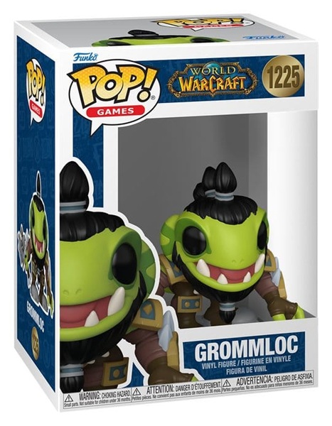 Funko Pop: World   Warcraft Grommloc  Murloc Cosplay   1225 Games Vinyl Figure 9cm