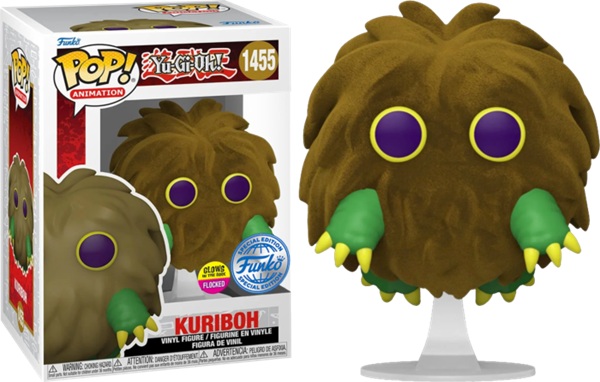Funko Pop: - - Kuriboh Flocked Glow- -the-dark 1455 Animation Vinyl Figure 9cm