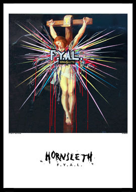 Fyal Jesus Hornsleth Kunsttryk – Provokerende Elegance til Hjemmet