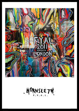 Fyal London Hornsleth 50x70 cm – Unik Kunst til Væggen!