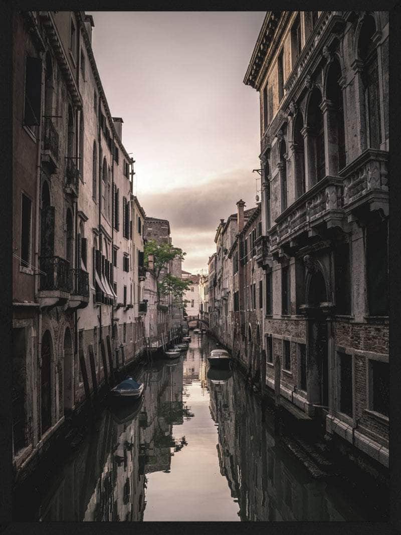 Venedig Gade Plakat - Elegance til Dit Hjem