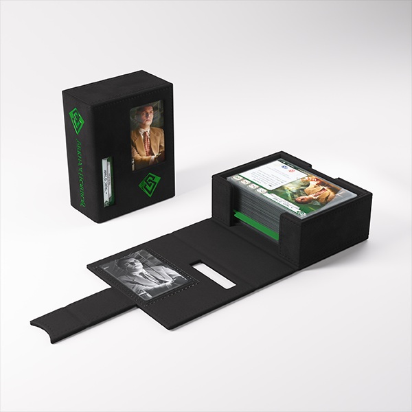 Gamegenic Deck Box: Arkham Horror: The Card Game: Deck Tome  New Edition : Green    195 184    Rogue
