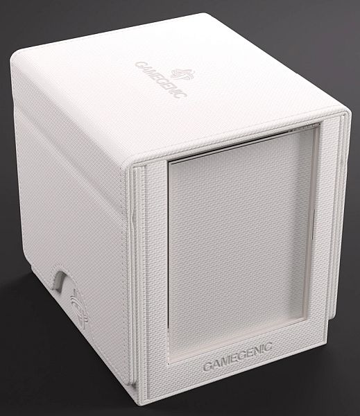 Gamegenic Deck Box: Sidekick Pro 100 Convertible White Hvid