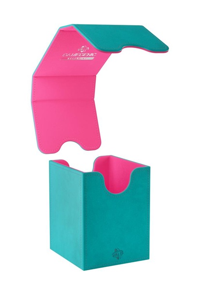 Gamegenic Deck Box: Squire 100 Exclusive Teal Pink