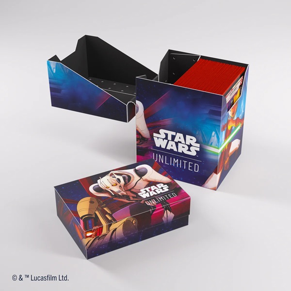 Gamegenic Deck Box: Star Wars: Twilight   The Republic Unlimited Soft Crate Ahsoka   Grievous